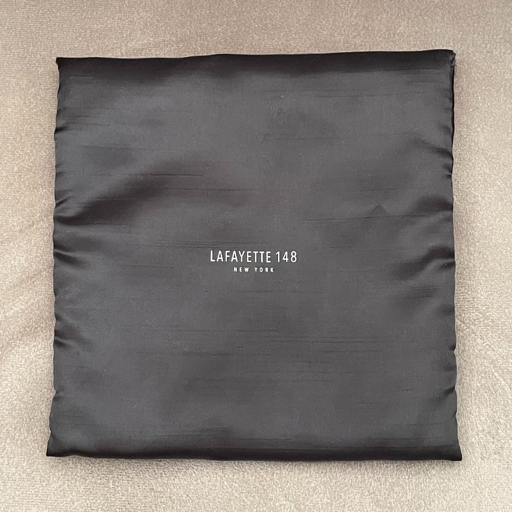Lafayette 148 Black Satin Dust Bag